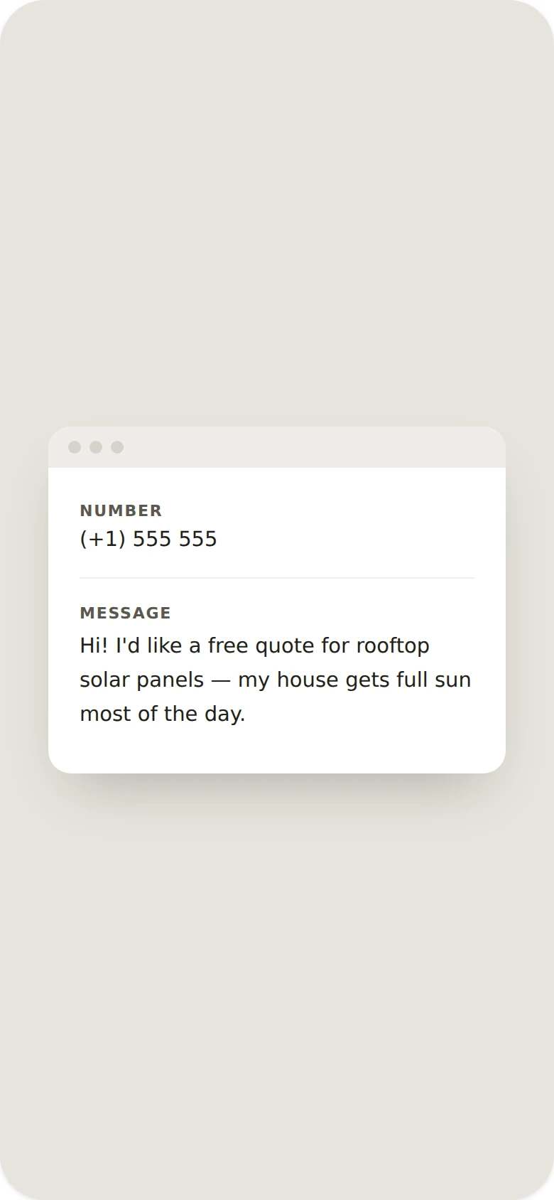 SMS QR Codes preview